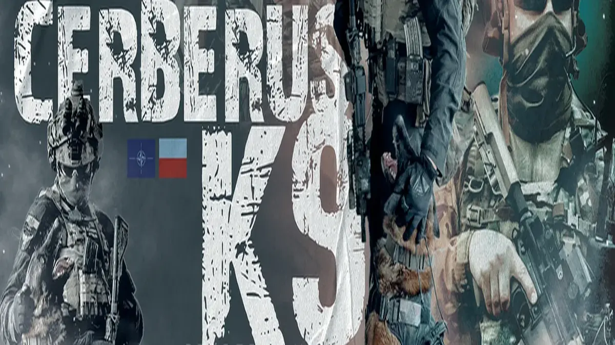 Featured graphic for a CERBERUS K9 News article about the News section and the 2026 edition in Ostrów Wielkopolski.